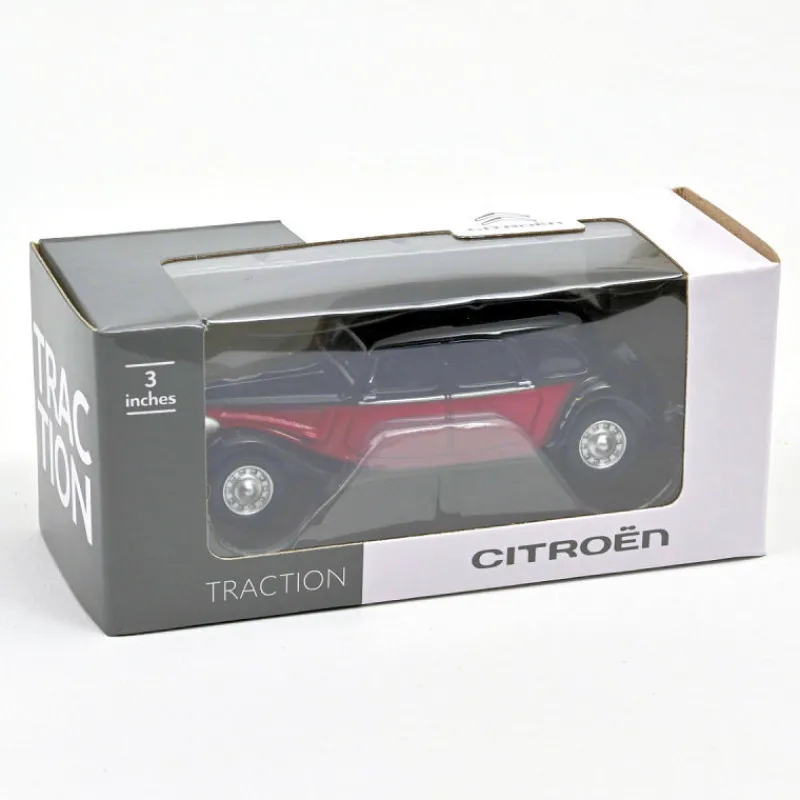 NOREV Citroën Traction Rouge & Noire 1939, jouet voiture 1/64< Jouets Garage, Voitures