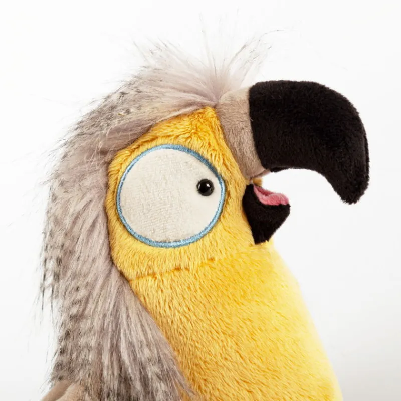 SIGIKID Coco Coocoo, perroquet en peluche Kikeriki 42980< Poupées, Peluches