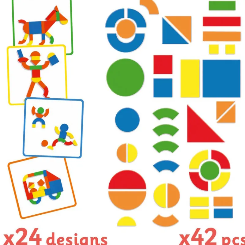 Djeco Coffret géoforme, DJO3130< Jeux De Société