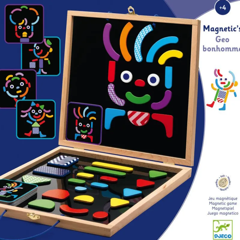 Djeco Coffret géoforme personnages, 3136< Jeux De Société