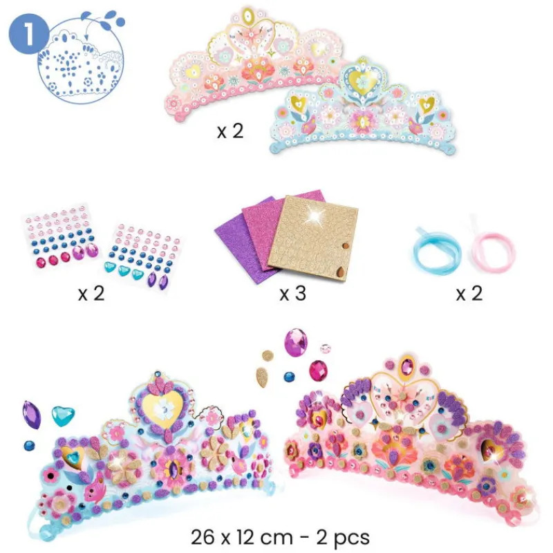 Djeco Coffret multi-activités pour enfant "Nymphea" DIY 7934<Enfant Bricolage Enfant