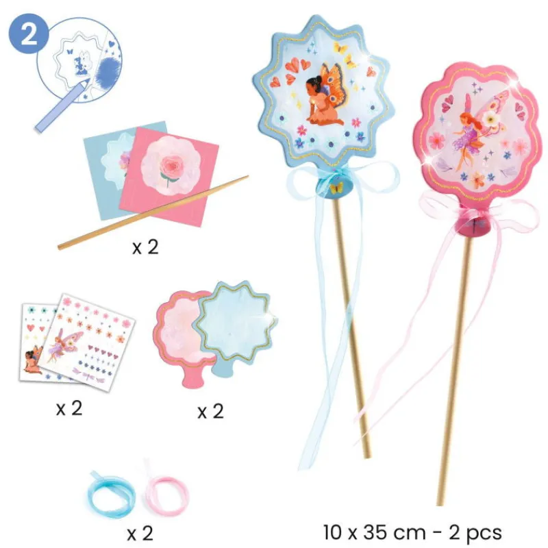 Djeco Coffret multi-activités pour enfant "Nymphea" DIY 7934<Enfant Bricolage Enfant