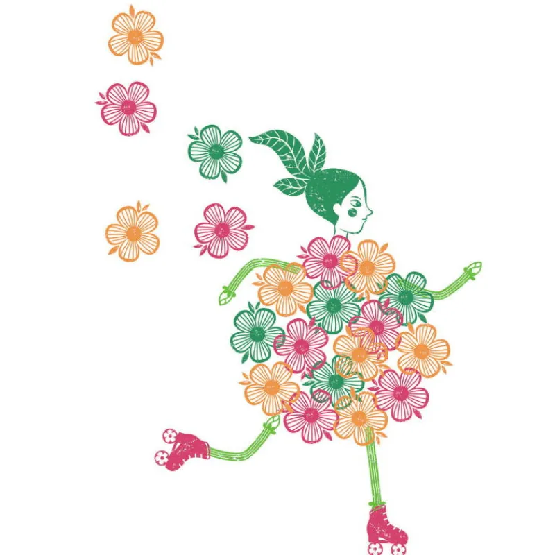 Djeco Coffret tampons "Flower girls" 8741< Tampons