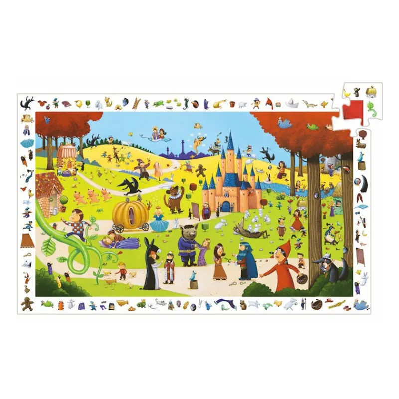 Djeco Contes, puzzle observation 54 pcs 7561<Enfant Puzzles Et Jeux Djeco | Puzzle Djeco