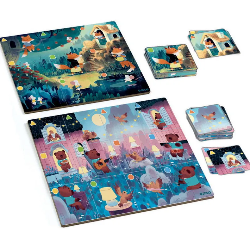 Djeco Cool School "Katudi", jeu de langage et d'observation 8535< Jeux De Société