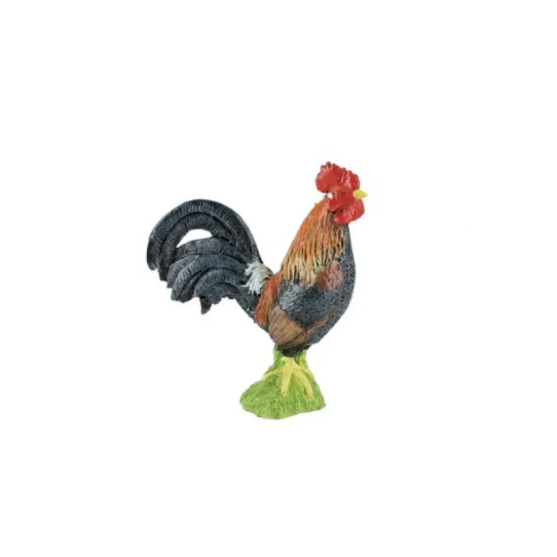 Papo Coq gaulois, figurine 51046< Figurines Papo | Ferme En Bois, Centre Équestre Et Zoo