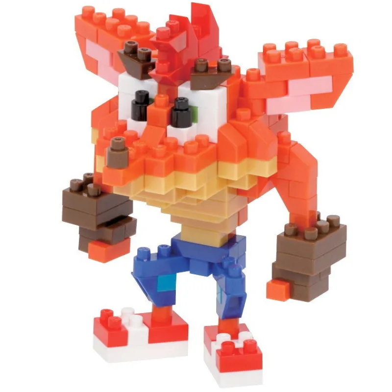 nanoblock Crash Bandicoot "Crash Bandicoot"< Jeux De Construction