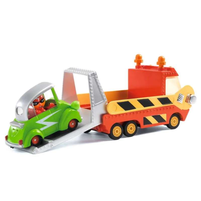 Djeco Crazy truck, dépanneuse Crazy Motors 5494< Jouets Garage, Voitures