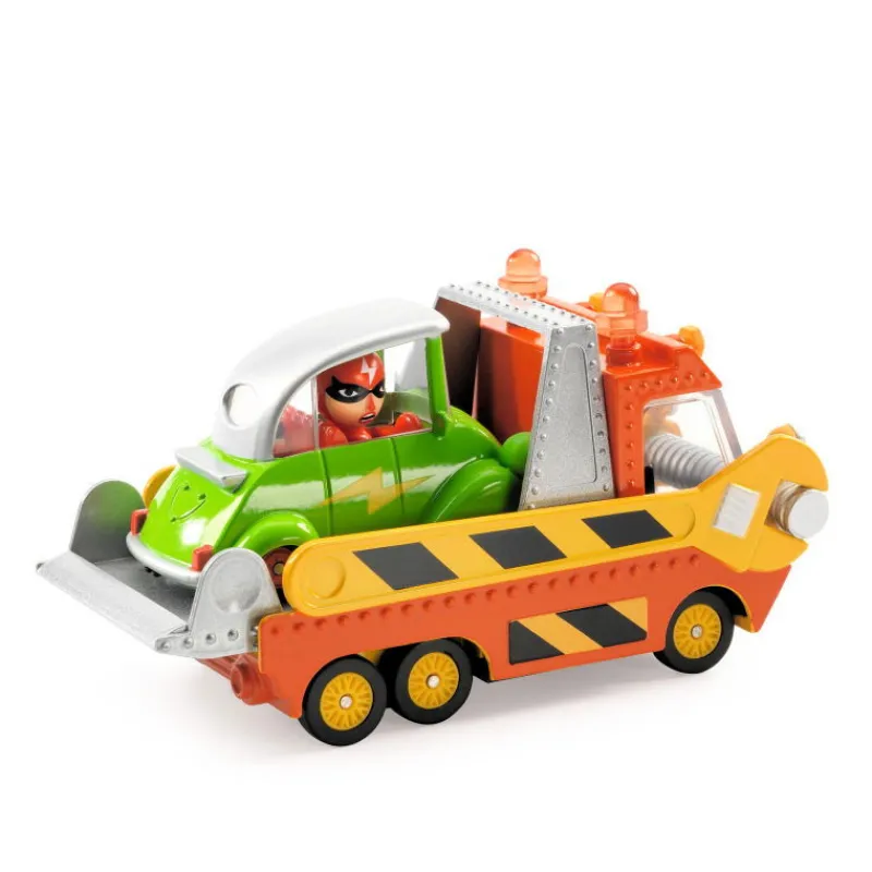 Djeco Crazy truck, dépanneuse Crazy Motors 5494< Jouets Garage, Voitures