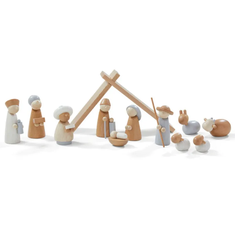 HABA Crèche de Noël en bois 304685<Enfant Décoration Enfants