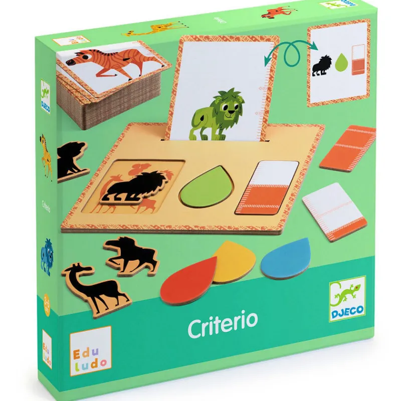 Djeco Criterio - jeu Eduludo 8329< Jeux De Société