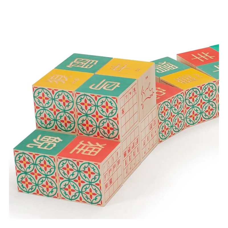 Uncle Goose Cubes alphabet chinois< Jouets Cubes En Bois