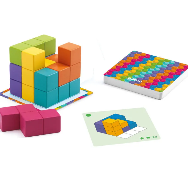Djeco Cubissimo, casse-tête Sologic 8477< Jeux De Société