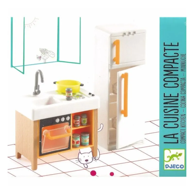 Djeco Cuisine compacte 7833< Maison De Poupées
