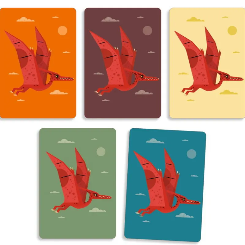 Djeco Dino Draft, jeu de cartes 5093< Jeux De Société