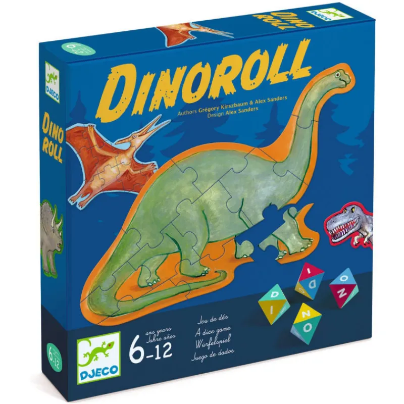 Djeco Dinoroll, jeu de dés 0822< Jeux De Société
