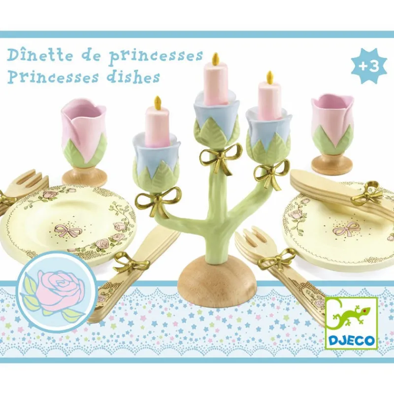 Djeco Dînette de princesses 6521< Jouets Cuisine, Dînette