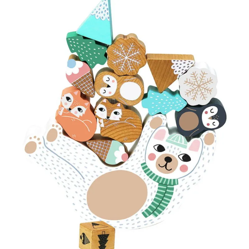 VILAC Eddy Bear, jeu d'équilibre 8505 par Michelle Carlslund< Jeux De Société | Jouets À Encastrer, Empiler