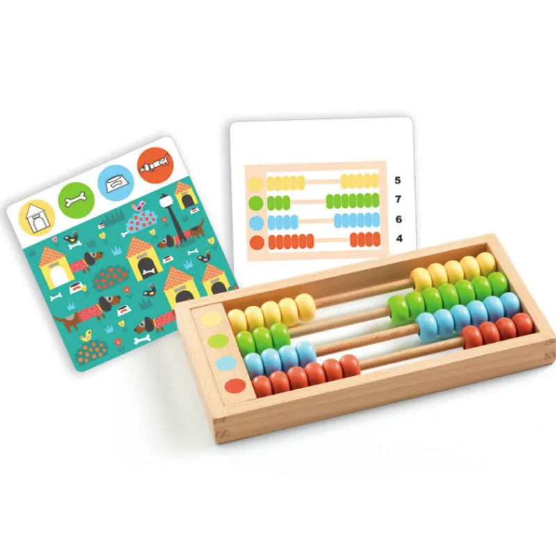 Djeco Eduludo Perlix, boulier 8348< Jeux De Société