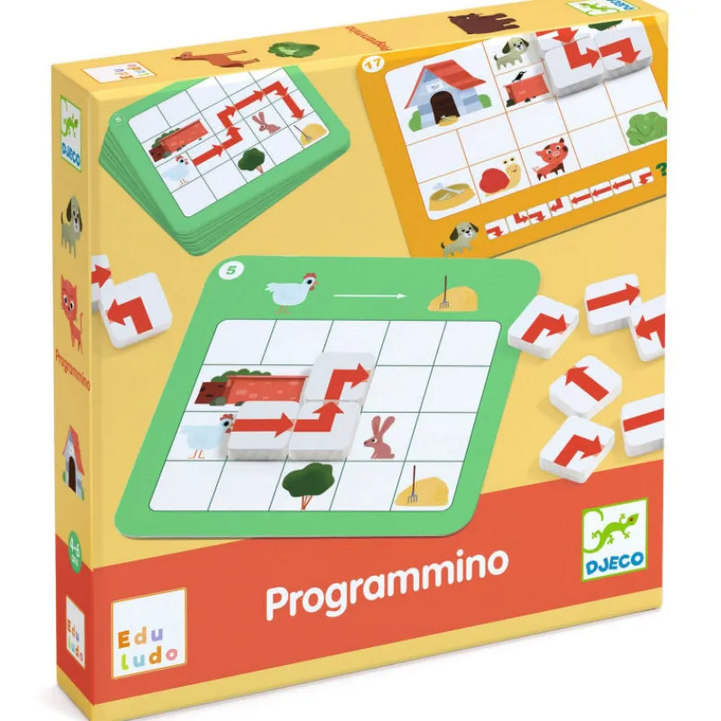 Djeco Eduludo Programmino 8343< Jeux De Société