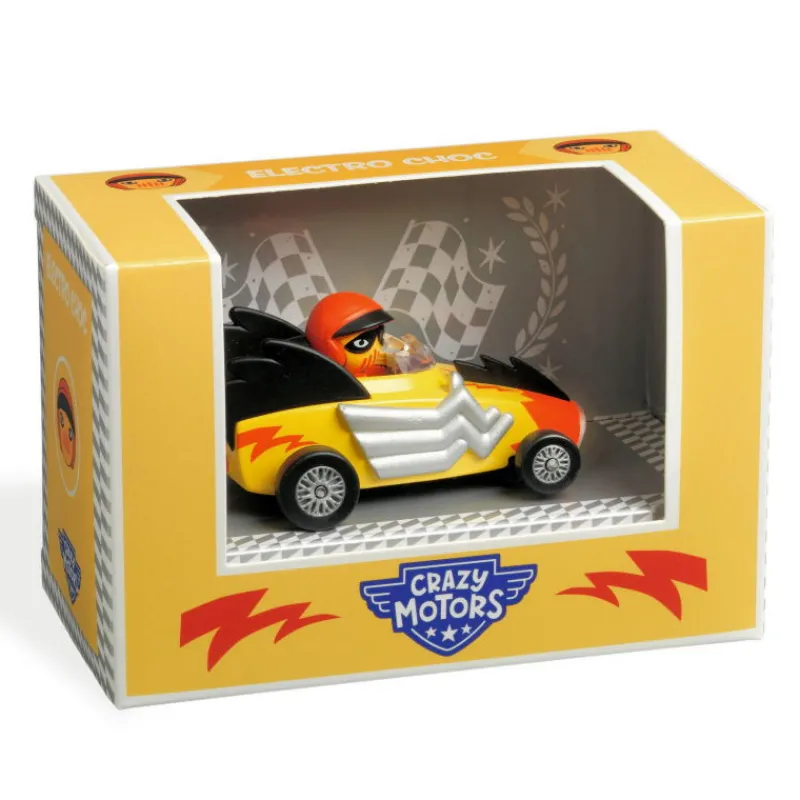 Djeco Electro Choc Voiture Crazy Motors 5482< Jouets Garage, Voitures