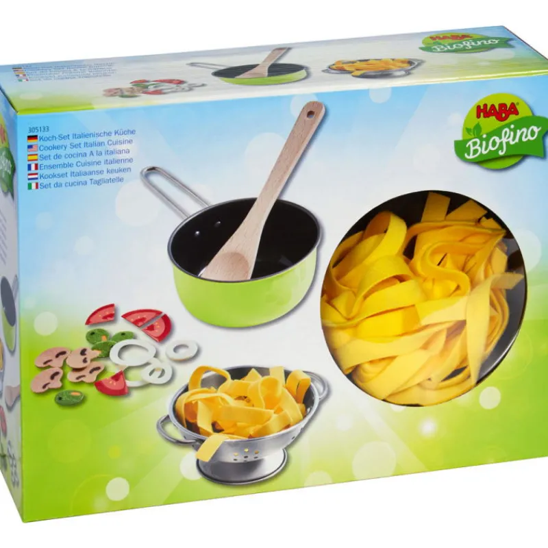 HABA Ensemble de cuisine italienne, jouet dînette 305133< Jouets Cuisine, Dînette