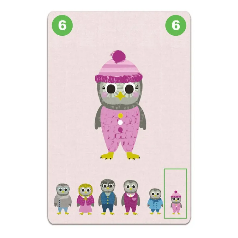 Djeco Familou, jeu de 7 familles coopératif 5103< Jeux De Société