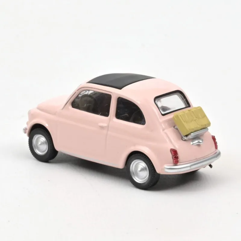 NOREV Fiat 500 1965 Rose Clair 1-43ème< Jouets Garage, Voitures