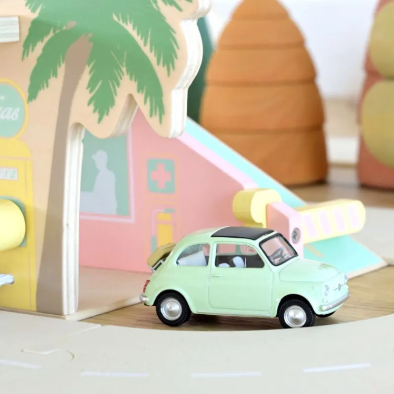 NOREV Fiat 500 1965 vert Clair 1-43ème< Jouets Garage, Voitures