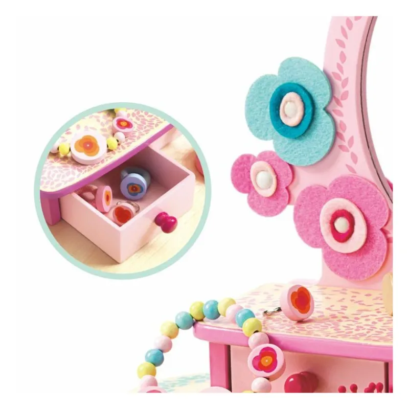 Djeco Flora coiffeuse 6553< Jouets Cuisine, Dînette