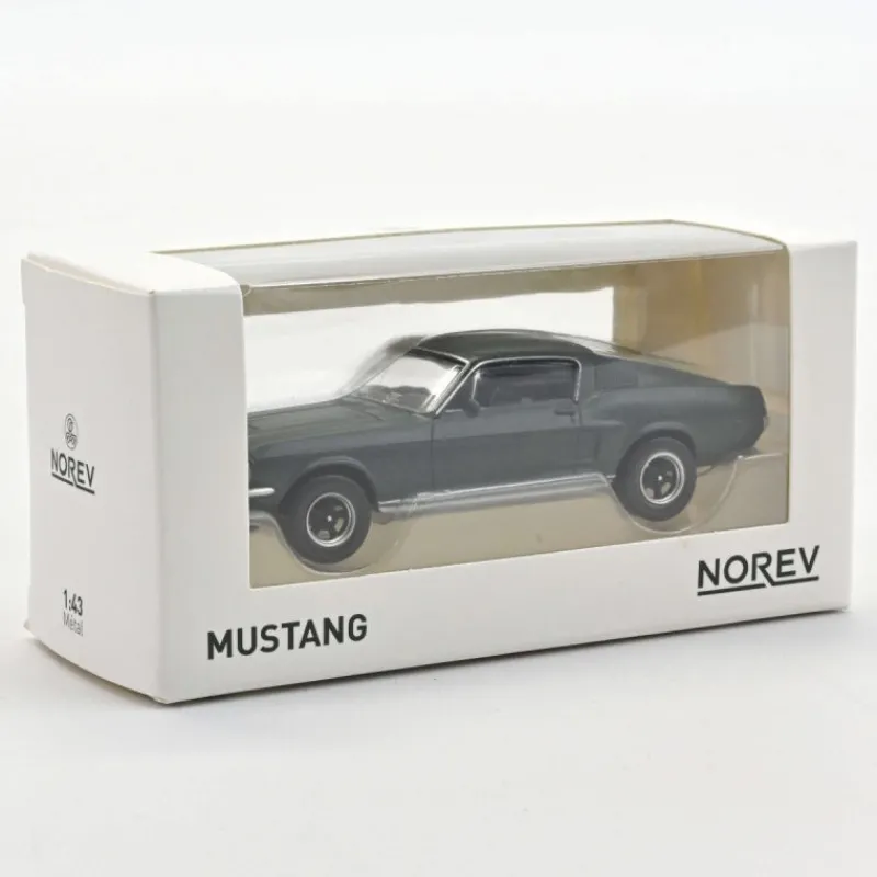 NOREV Ford Mustang Fastback 1968 vert satin métallisé 1-43< Jouets Garage, Voitures