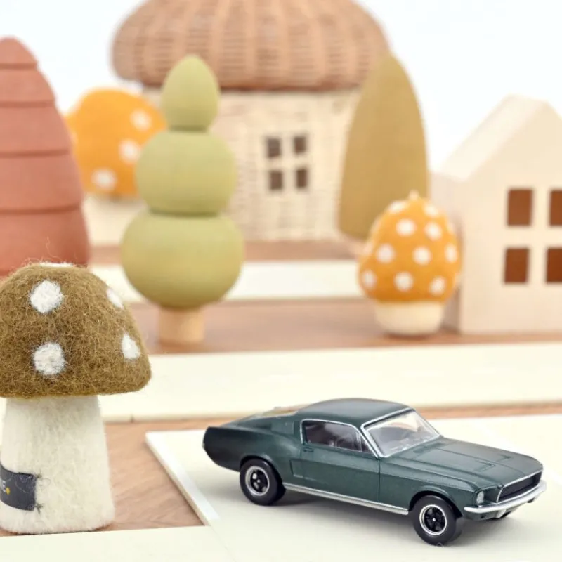 NOREV Ford Mustang Fastback 1968 vert satin métallisé 1-43< Jouets Garage, Voitures