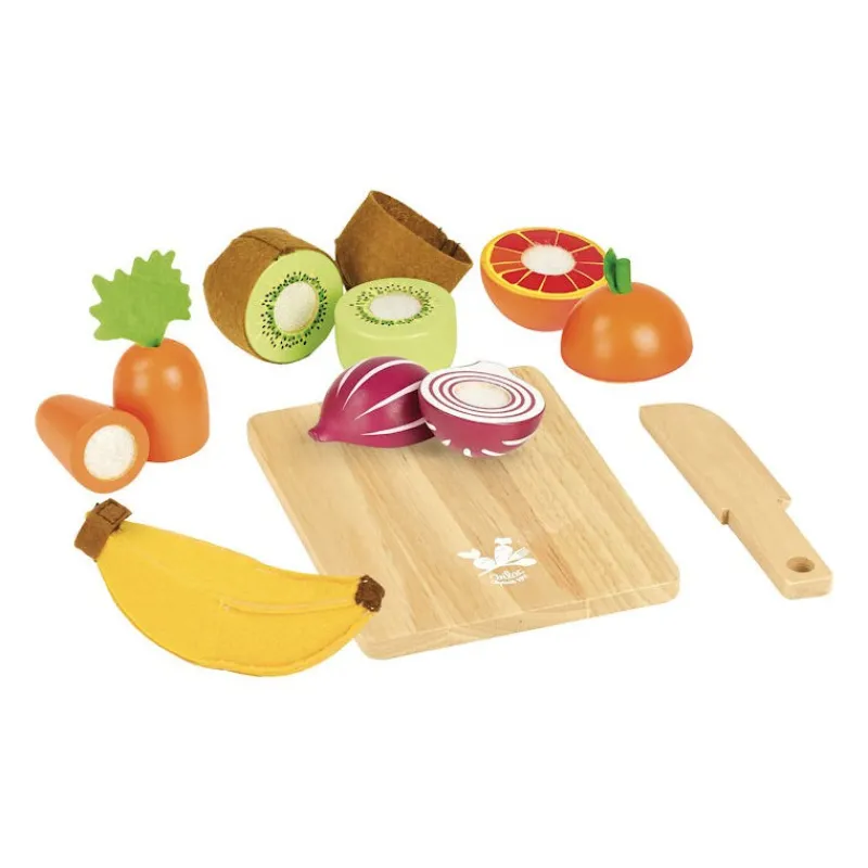 VILAC Fruits et légumes à découper 'Jour de marché' 8106< Jouets Cuisine, Dînette