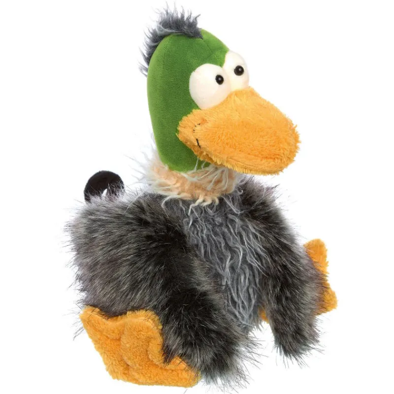 SIGIKID Gacko Gack, canard en peluche Kikeriki 42996< Poupées, Peluches