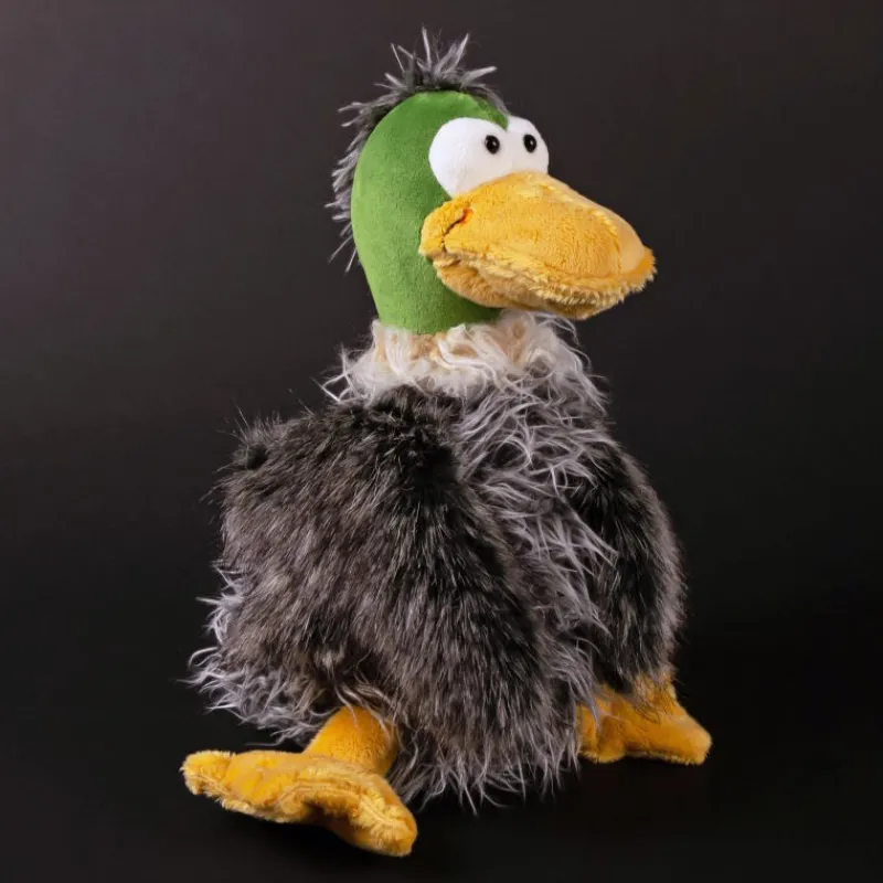 SIGIKID Gacko Gack, canard en peluche Kikeriki 42996< Poupées, Peluches