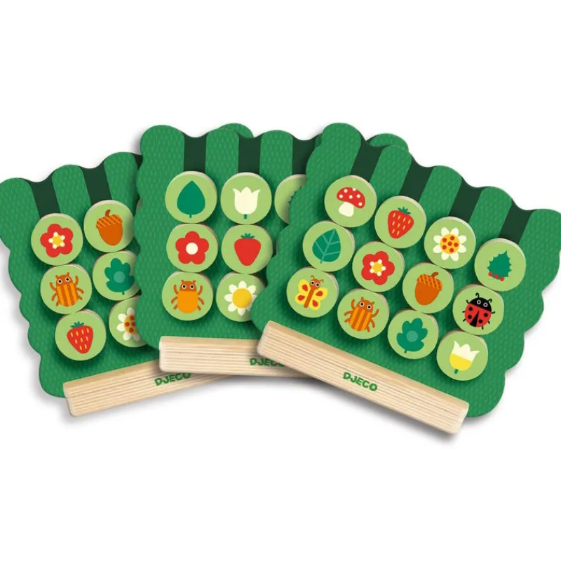 Djeco GARDIMIX jeu éducatif en bois 1616< Jeux De Société | Jouets À Encastrer, Empiler