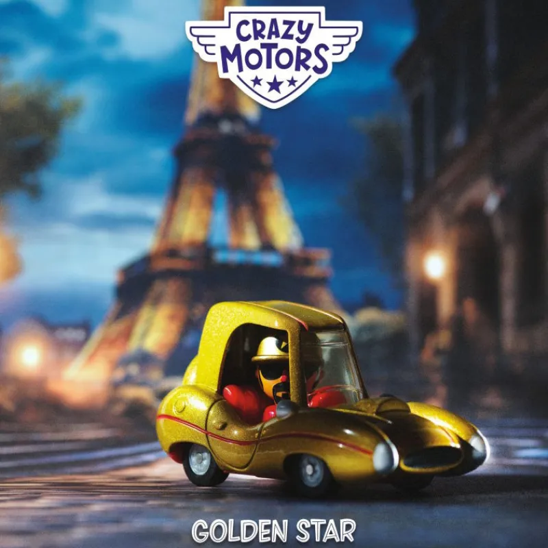 Djeco Golden Star Voiture Crazy Motors 5475< Jouets Garage, Voitures