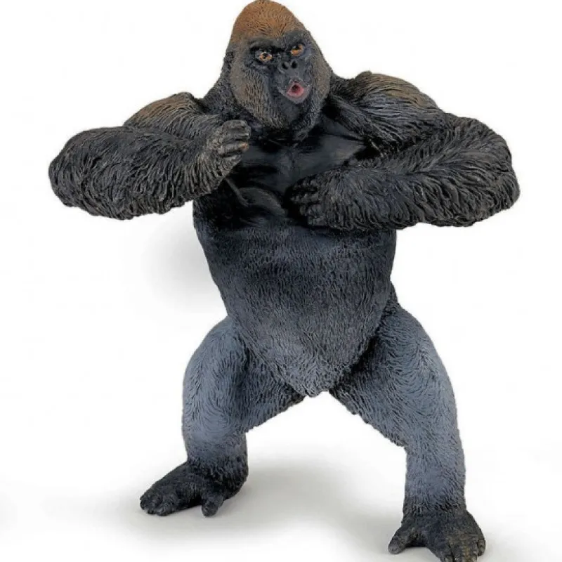 Papo Gorille des montagnes, figurine 50243< Figurines Papo | Ferme En Bois, Centre Équestre Et Zoo