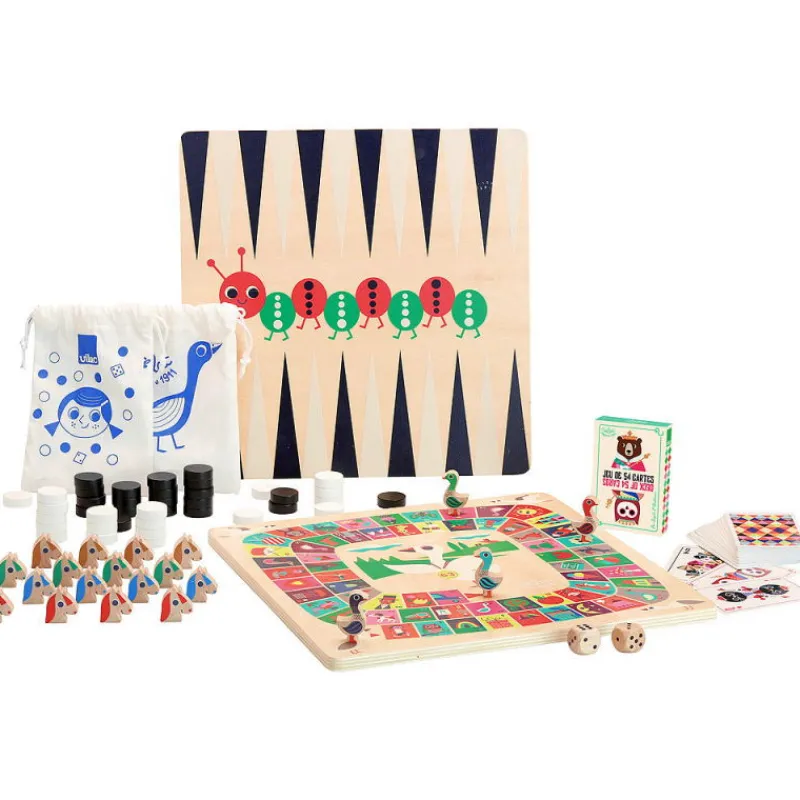 VILAC Grand coffret de jeux 7609 par Ingela P. Arrhenius< Jeux De Société