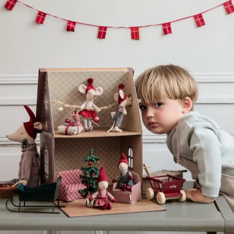 Maileg Guirlande de Noël pour souris< Maison De Poupées
