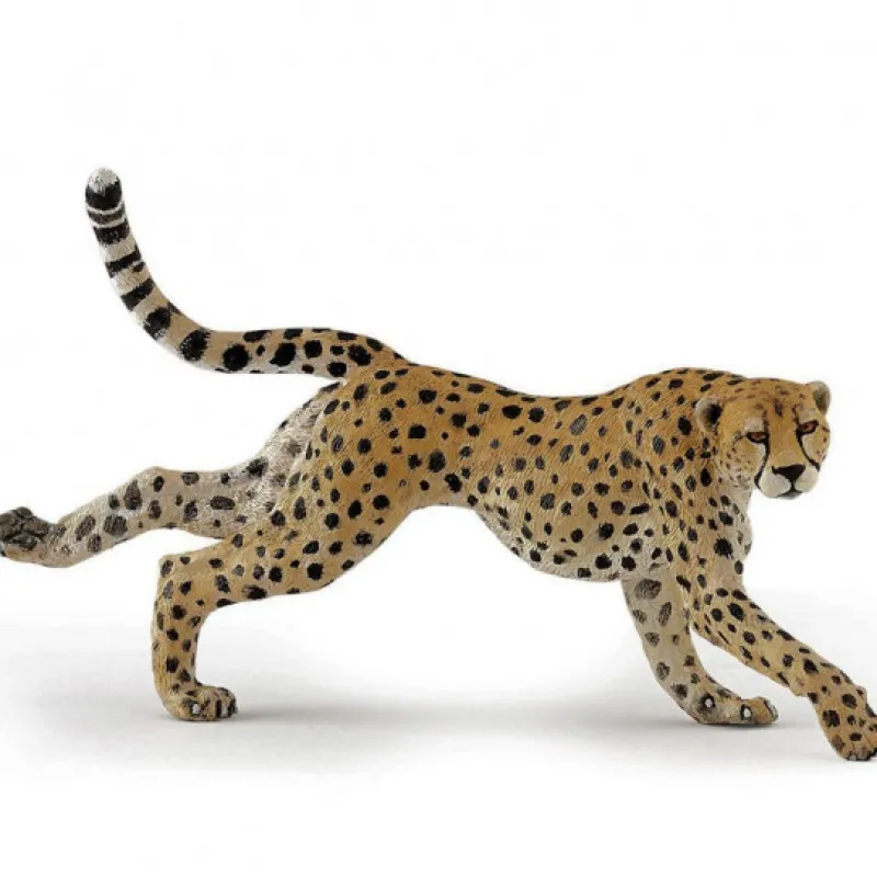 Papo Guépard courant, figurine 50238< Figurines Papo | Ferme En Bois, Centre Équestre Et Zoo