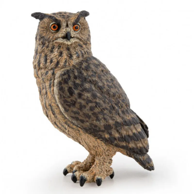 Papo Hibou grand-duc, figurine 50305< Figurines Papo