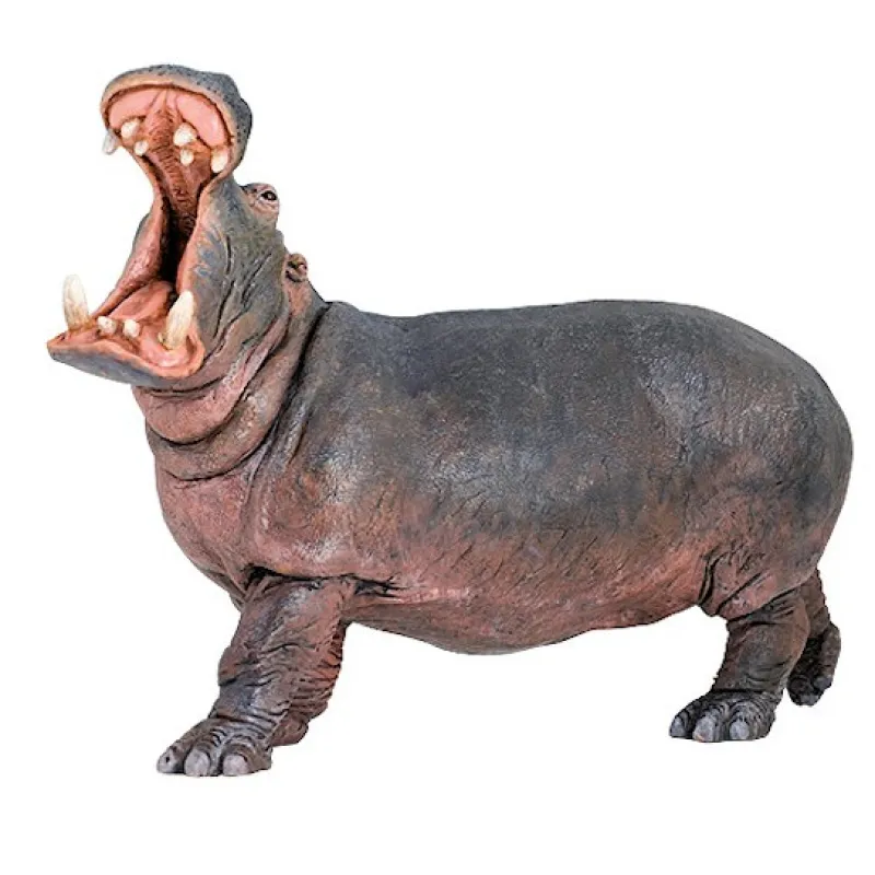 Papo Hippopotame 50051, figurines animaux sauvages< Figurines Papo | Ferme En Bois, Centre Équestre Et Zoo