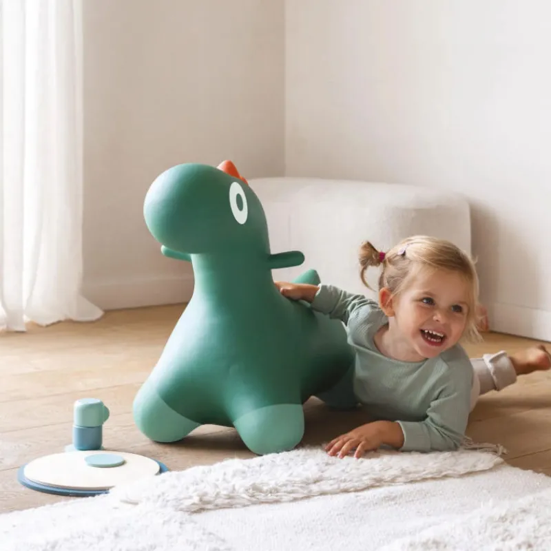 Quut HOPPI dino Vert jardin, Animal sauteur<Enfant Jouets De Plein Air | Porteur Enfant