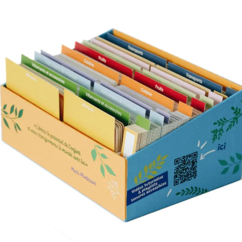Observe Montessori Imagier Giga Mondy, cartes de nomenclature< Jeux De Société
