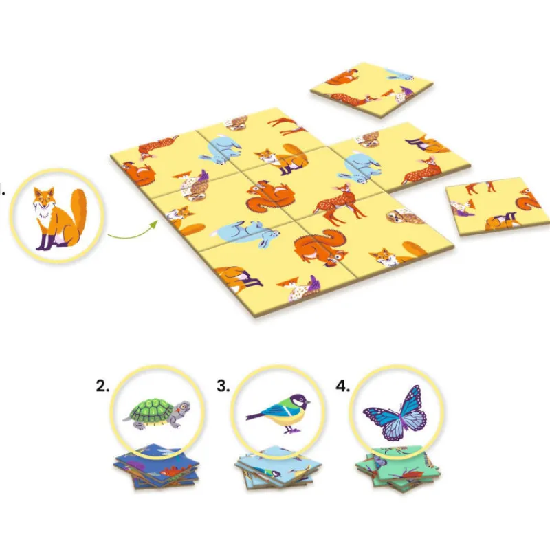 Djeco IMPOSSIBLO ANIMO - Jeu Sologic de 0808< Jeux De Société