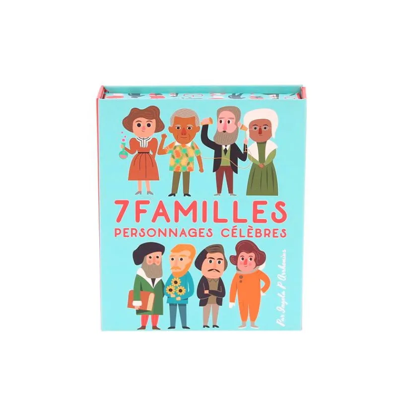 VILAC Jeu de 7 familles "Personnages célèbres" Ingela P. Arrhenius 7616< Jeux De Société