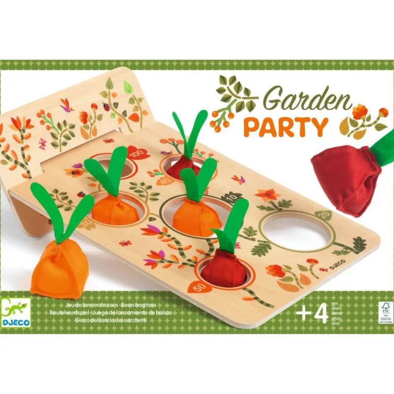 Djeco Jeu de lancer de sacs "Garden Party" - jeu d'adresse 2076< Jeux De Société | Jouets De Plein Air