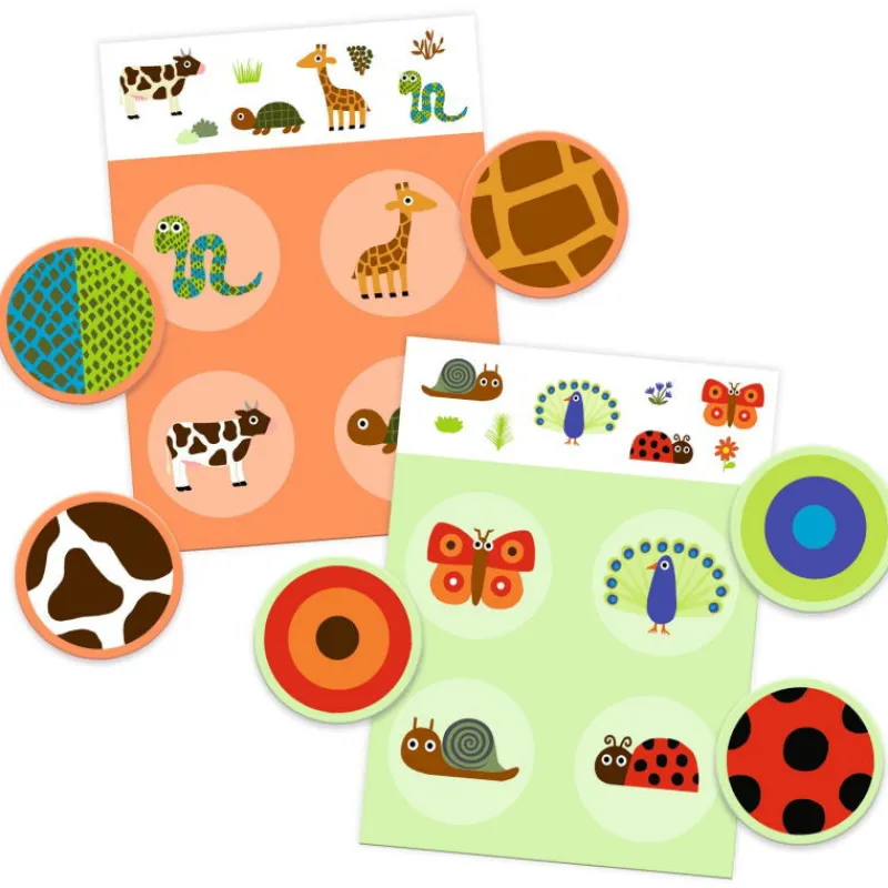 Djeco Jeu de loto "Plumes & poils" 8191< Jeux De Société