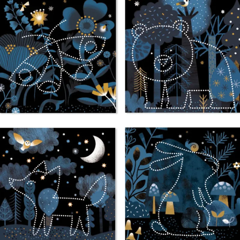 Djeco Jeu de picotage pour enfant "Apparitions" 0087<Enfant Bricolage Enfant